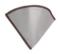 LABRIMP Filtre Café Permanent Acier Inoxydable Réutilisable Cône Flexible pour Personnes Filtre Cône Maille Fine pour Café Maison