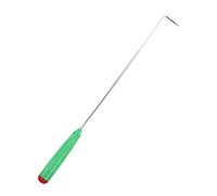 LABRIMP Fire Poker Tool Portable Iron Heat Resistant Fireplace Hook For Outdoor Camping Barbecue And Indoor Use