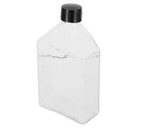 LABRIMP Flacon de Culture Cellulaire et Croissance Cellulaire en Verre 200ml avec Bouchon en Silicone et Bouchon à Vis Fiable pour Recherche Pharmaceutique