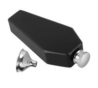 LABRIMP Flasque à Acier Inoxydable Forme Cercueil Bouteille Portable Étanche pour Whisky Vin Flasque de Poche Travel Liquor Flasks Design Halloween Cosplay Noir