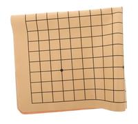 LABRIMP Foldable Dual Sided Chinese Xiangqi and Go Chessboard Mat Portable PU Leather Board for Students and Adults Stable Convenient Game Board