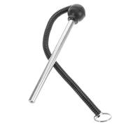 LABRIMP Goupille de Poids de Trempage en Alliage D'aluminium et Acier Noir avec Corde Attachée, Accessoire Pratique pour Machine à Peser Réglable en Intérieur et Extérieur