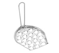 LABRIMP Grattoir à Nouilles Froides en Acier Inoxydable Trous Grossiers, Outil Cuisine Robuste, pour Préparation de Gelée de Haricots, Usage Domestique et Professionnel, Ustensile