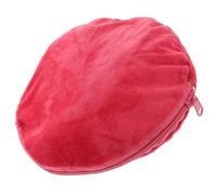 LABRIMP Housse de Bouillotte en Flanelle Ronde Réutilisable pour Coussin Chauffant Électrique et Plaque en Fer, Offrant Chaleur Supplémentaire et Isolation Thermique