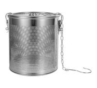 LABRIMP Infuseur D'assaisonnement Professionnel Pratique en Acier Inoxydable Argenté, Passoire à Ragoût en Pot Design Séparation D'épices, Filtre pour Soupe Mijotée Plusieurs styles