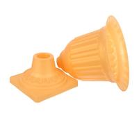 LABRIMP Jardinière D'urne Romaine Plastique Orange pour Fleurs