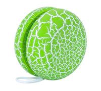LABRIMP Jouet Yo-yo en Bois Fissuré pour Garçon Et Filles Taille Portable Couleur Verte Jouet Yoyo Dessin Animé Présent Ludique Éducatif