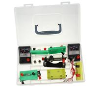 LABRIMP Kit d'apprentissage sur L'électricité pour Élèves, Équipement Expérimental en PVC Compact et Portable, Outil Pédagogique pour Comprendre Les Bases de Couleur Couleur Aléatoire