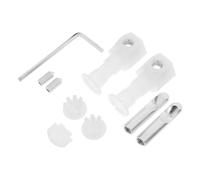 LABRIMP Kit de 10 Boulons en Nylon pour Fixation de Toilettes Suspendues, Accessoires Solide Installation Facile pour Siège de Toilette et Décoration Élégante