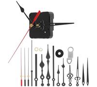 LABRIMP Kit de Mécanisme Horloge Murale DIY Aiguilles en Aluminium Noir, Précision et Légèreté pour Horloge sans Cadre, Style Simple, 1 Set Pratique