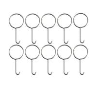 LABRIMP Lot de 10 Crochets de Levage pour Bonde Acier Inoxydable, Légers et Résistants, pour L'entretien Bricolage Plomberie