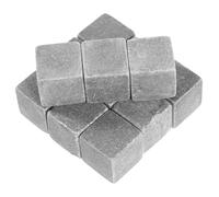 LABRIMP Lot De 12 Pierres De Refroidissement Réutilisables Pour Boissons Résistantes À Lusure Idéales Pour Les Amateurs De Vin Et De Whisky Idéales Comme Danniversaire
