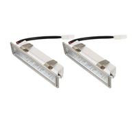 LABRIMP Lot de 2 Ampoules LED 12V pour Hotte Aspirante Lumière Froide Compatibles Cuisinières Intégrées Éclairage et Solide pour Hotte la Cuisine