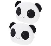 LABRIMP Lot de 2 Coussins de Nuque et Lombaires pour Siège Auto, Oreillers de Soutien Cervical en Peluche Douce et Coton PP, Universels et Respirants pour Confort de Conduite