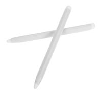 LABRIMP Lot de 2 Stylets Blancs pour Tableaux Blancs Électroniques, Double Pointe Haute Sensibilité, Stylets Capacitifs Précis pour Écriture Manuscrite et Contrôle Tactile, Accessoires