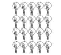 LABRIMP Lot de 20 porte-clés Statue de la Liberté, souvenir de New York, 4 juillet, fête nationale américaine, porte-clés patriotique pour le Memorial Day