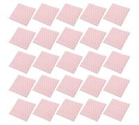 LABRIMP Lot de 50 Pochettes à Bulles Forme Cœur 10x10 Cm Plastique Épais Amortissement Renforcé Emballage Express Protection Colis pour Déménagement et Envoi Présent