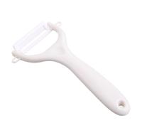 LABRIMP Lot de 6 Éplucheurs en Céramique Multifonction pour Fruits et Légumes, Résistants à L'usure, Manches en Pp, Cuisine Quotidienne Couleur Aléatoire