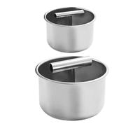 LABRIMP Machine à Boulettes de Viande en Acier Inoxydable 2pcs Mécanisme Presse Manuel Facile à Nettoyer Cuisine et Repas Quotidiens Réutilisable