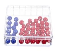 LABRIMP Machine à Tirage de Boules de Jeu de Hasard Petite avec Ensemble de Boules Colorées pour Jeux de Tirage et Tombola