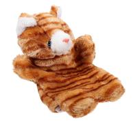 LABRIMP Marionnette Main Chat Peluche Interactif pour Raconter des Histoires Garçon Fille Éveil Imaginatif pour Garçon Fille