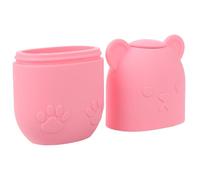 LABRIMP Masseur de Glace Visage en Silicone Compact, Améliore la Fermeté Peau, pour Usage à Domicile Voyage, Porte-glaçons Visage