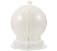 LABRIMP Moule à Boule en Béton Décorative, Plastique Léger, Jardin | Balustrade et Colonne, Style Moderne, Portable, Beige, Usage Extérieur, Parcs et Villas