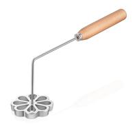 LABRIMP Moule à Pâtisserie Modèle Fleur en Alliage D'aluminium avec Poignée Confortable pour Fabrication de Petits Pains et Biscuits Décoratifs pour Débutants