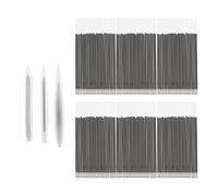LABRIMP Moule à Stylo Bille en Silicone pour Résine Époxy Noir 3 Pièces avec 50 Recharges pour Étudiants et Création Artisanale DIY
