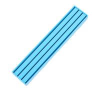 LABRIMP Moule en Silicone Bleu pour Support Domino, Bricolage Résine DIY | Flexible, Facile à Nettoyer Démouler, Outil de Moulage pour Création Artisanale, Usage Domestique