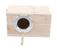 LABRIMP Nichoir en Bois pour Oiseaux Sauvages et Oiseaux Chanteurs Joints Renforcés, Protège du Vent, Pluie Prédateurs, pour Observation et Élevage