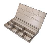 LABRIMP Organisateur D'outils De Coupe De Cheveux Plastique Robuste Capacité Moyenne Étui à Accessoires De Coiffure Pour Salon Professionnel Rangement Clips Peignes Pinces