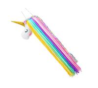 LABRIMP Organisateur Original Pour Accessoires Cheveux Licorne Coloré Support Mural Pour Pinces Et Bandeaux Rangement Décoratif Garçon Fille Fille