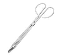 LABRIMP Outils De Cheminée En Acier Inoxydable Pince À Feu Portable Accessoires Pour Foyer Extérieur Tisonnier Robuste Râteau À Charbon Râteau À Feu Tisonnier Sans Fumée