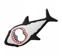 LABRIMP Ouvre-bouteille Amusant Forme de Requin en Acier Inoxydable et Caoutchouc, Léger et Magnétique, pour Ouvrir Bières et Sodas Lors de Fêtes ou Ktv