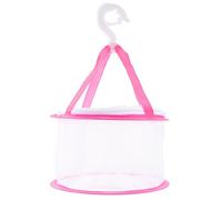 LABRIMP Panier de Séchage Maille pour Pinceaux et Éponges de Maquillage Filet Respirant avec Couvercle Support Polyvalent pour Accessoires de Beauté et Petits Articles Rangement Compact