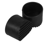 LABRIMP Patins Antidérapants pour Échelles Extensibles, Lot de 2 Coussins en Caoutchouc Solide, Embouts de Protection pour Pieds D’Échelle, Diamètre 64 MM, Compatible Échelles