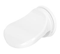 LABRIMP Pédale de Bain en Plastique Blanc Antirouille avec Ventouse Puissante, Repose-pied Sans Perçage pour Soins des Pieds en et Outil de Marchepied