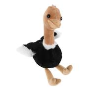 LABRIMP Peluche Autruche Adorable en Coton, Accessoire Polyvalent pour Paquet à Dos, Porte-clés Design Unique, Présent pour Toutes Occasions