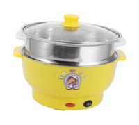 LABRIMP Petit Autocuiseur Électrique Multifonction Acier Inoxydable avec Panier Vapeur Double Cuisson Vapeur et Mijotage pour Cuisine Maison et Bureau Couleur Aléatoire Couleur Aléatoire