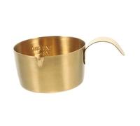 LABRIMP Pichet à Sauce Acier Inoxydable avec Bec Verseur Tasse à Mesurer pour Lait et Petit Pot à Lait pour Espresso et Cappuccino Pichet pour Amateurs de Café