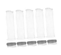 LABRIMP Pièges à Peluches en Acier Inoxydable 304 pour Machine à Laver, Lot de 10, Installation Facile et Résistance à L'usure, Récupérateur de Peluches pour Vidange