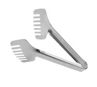 LABRIMP Pince à Salade Acier Inoxydable Forme Peigne Pince Cuisine Polyvalente pour Pâtes Grillades et Buffet Facile à Nettoyer et