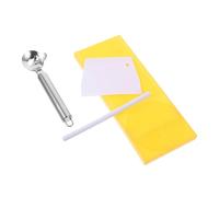 LABRIMP Planche à Gnocchis Plastique avec Poignée Ergonomique Ensemble Doutils pour Fabrication de Pâtes Maison Adapté Aux Débutants et Chefs Planche Gnocchi Multifonctionnelle pour et
