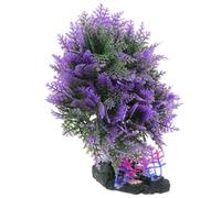 LABRIMP Plante Artificielle D’Aquarium pour Décoration de Bac, Pourpre en | Convient aux Poissons et Autres Plantes, Usage Eau Douce ou Salée, Ornement Délicat, Petit Format Compact