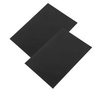 LABRIMP Plaque en Aluminium Noire A4 2pcs pour Gravure de Précision et Sublimation, pour Décoration Créative et Industries Diverses