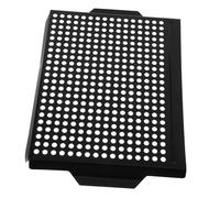 LABRIMP Poêle à Griller Acier Inoxydable Antiadhésive et Portable pour Camping Barbecue Extérieur Cuisson Polyvalente de Viandes et Légumes Utilisation Familiale et