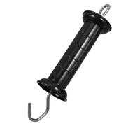 LABRIMP Poignée de Porte pour Clôture Électrique de Ferme Support de Sécurité Isolé Poignée Ergonomique Acier Galvanisé pour Portillon de Pâturage Robuste