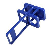 LABRIMP Porte Bouteilles Pliable pour Boissons Support de Transport Portable Plastique Casier à et Compact pour Bar Restaurant et Camping Bleu