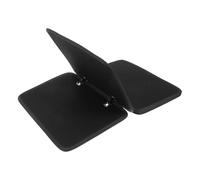 LABRIMP Porte-Patchs en Peluche Noire Panneau d'Affichage pour Collection de Brassards Lot de 4 Set de Pièces Album de Rangement pour Chasse et Activités Outdoor